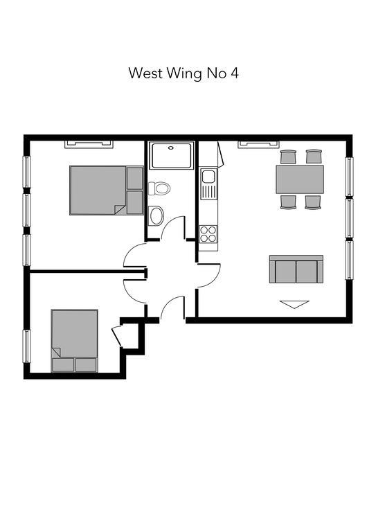 Linton Collection - The West Wing Apartment Единбург Екстериор снимка